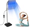 Tanning Lamps with Retractable Base, Lightweight Portable Solarium for Home, 30W Skin Sun Lamp, Tanning Lamp for Face and Body with 126 LED, 660nm and 850nm Blue Light Wavelength for Home Use [Energy Class A]
