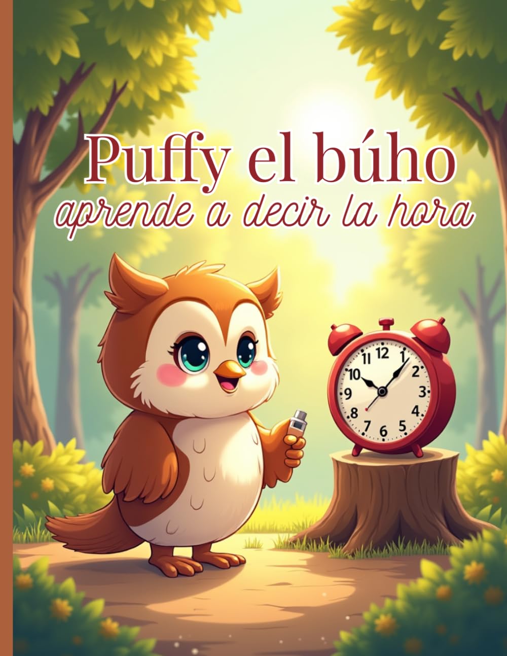 Puffi el Búho aprende a decir la hora