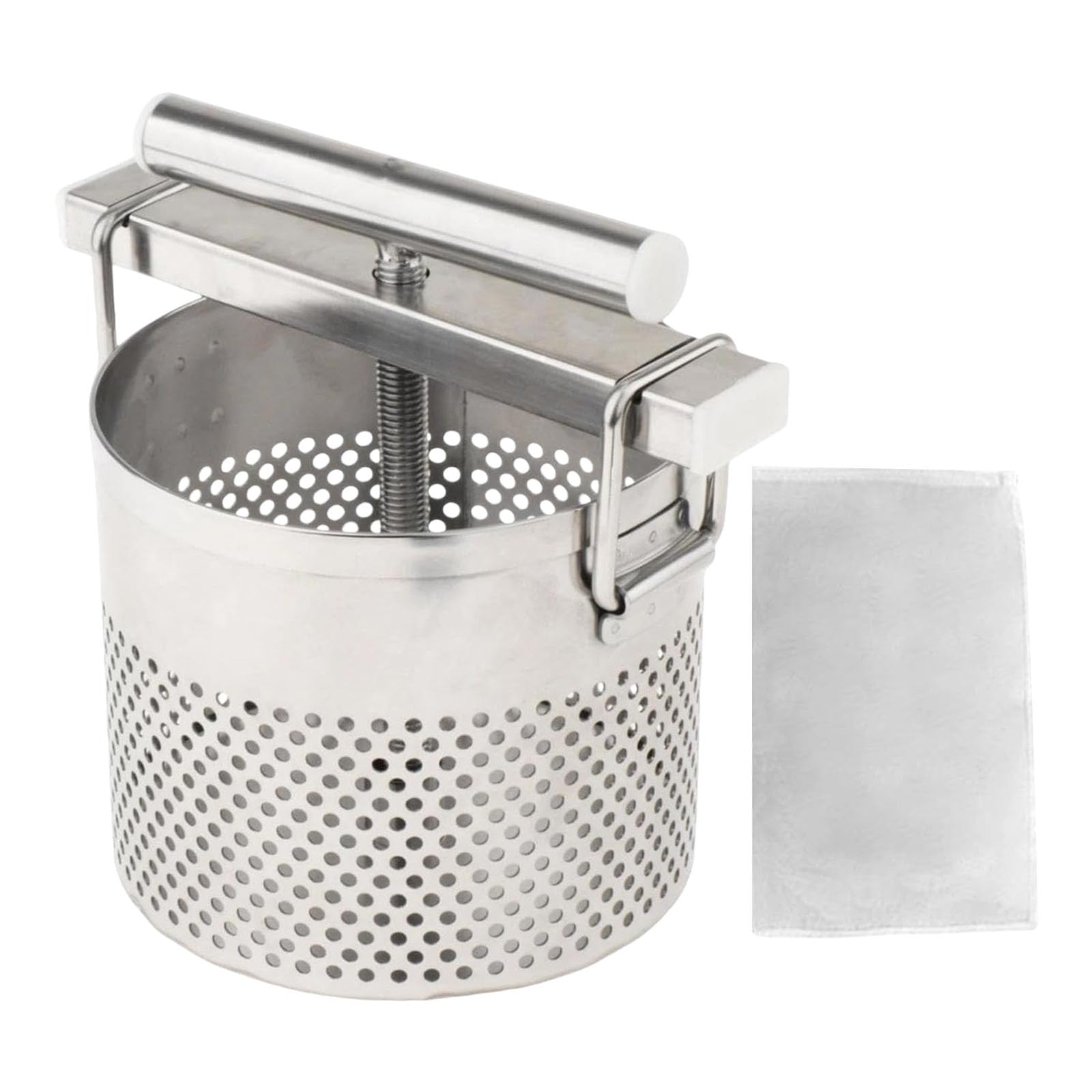 Presse manuelle en acier inoxydable pour déshydratation rapide des légumes et extraction de jus de citron avec presse manuelle haute efficacité