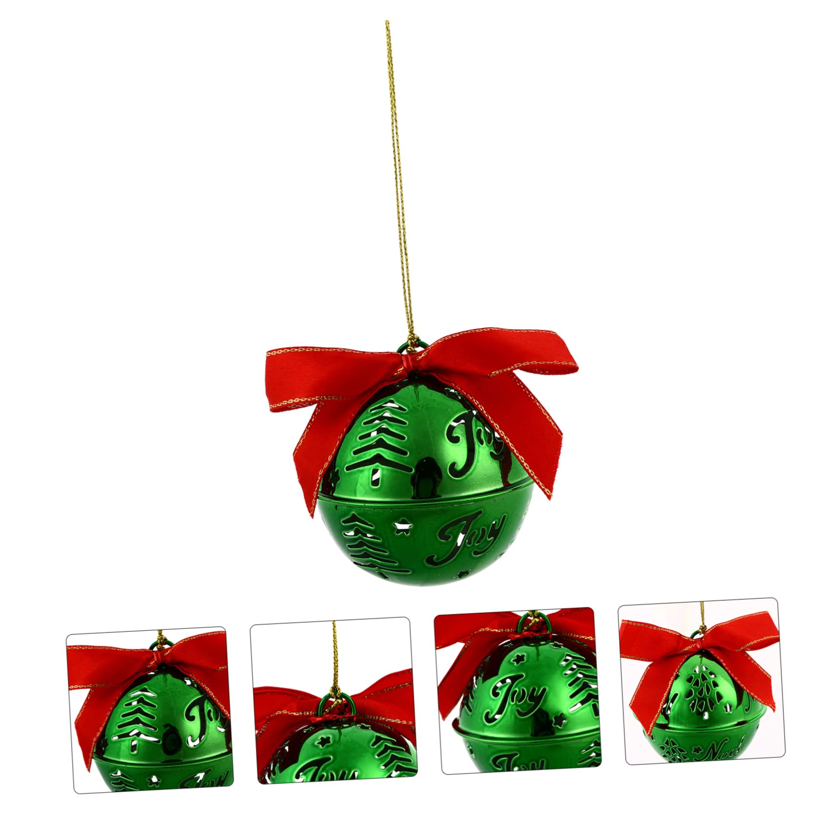 12 Pezzi Campane Natale Pendenti per Decorazioni Natalizie da Appendere per