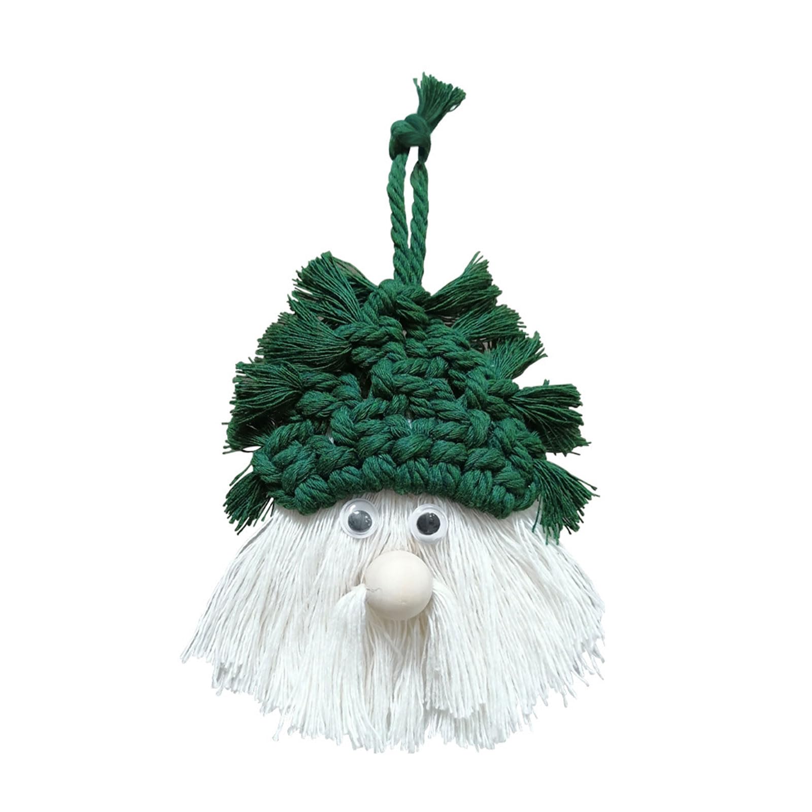 Buxuaaaa Lovely Festive Christmas Santa Clause Tree Ornament Tassels Father Christmas Hanging Pendant Decorations New Year Gift Indoor Decorations