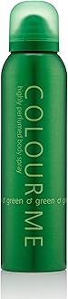 Colour Me Green - Fragrance for Men - 150ml Body Spray, by Milton-Lloyd