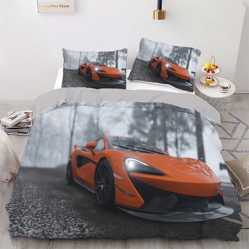 Funda nórdica de coche gris 155x220 cm que no se arruga ni pierde suavidad