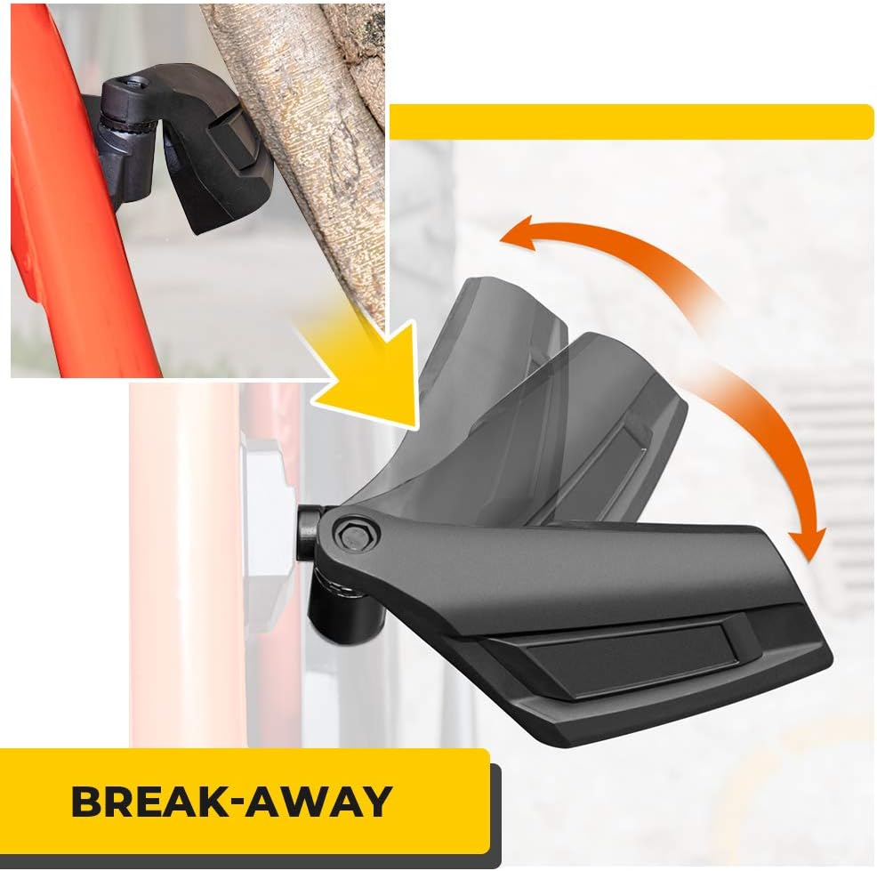 motobiker 2pcs/Set Rear View Side Racing Side Mirrors for Can Am Maverick X3 / X3 Max Turbo R2017 2018 2019 2020