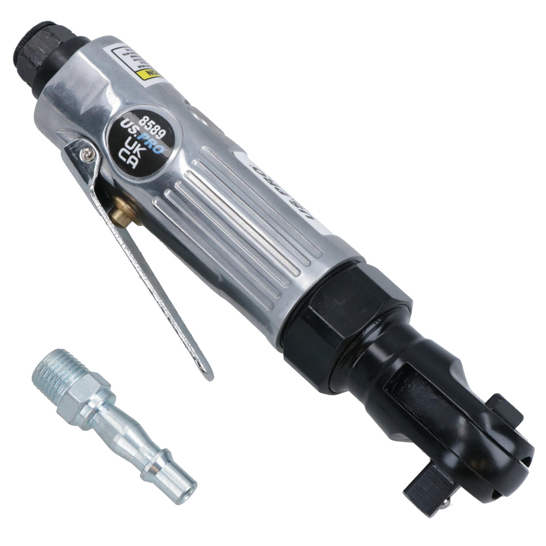 Ab Tools Stubby Air Ratchet/Wrench 3/8" Drive By Us Pro At005