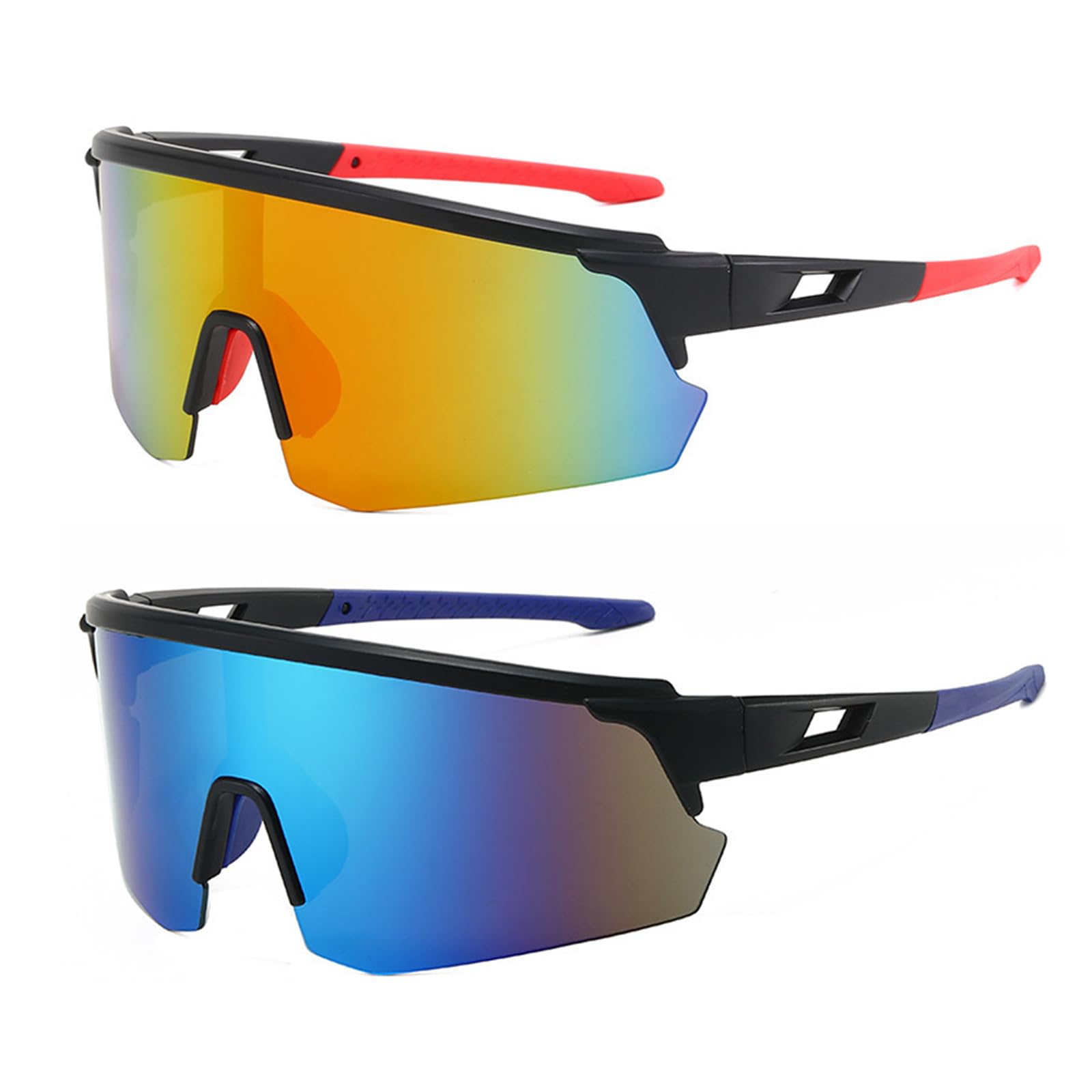 Gafas Polarizadas Ciclismo Deportivas para Hombre y Mujer, Resistentes al Viento UV 400, Cortaviento para Bicicleta