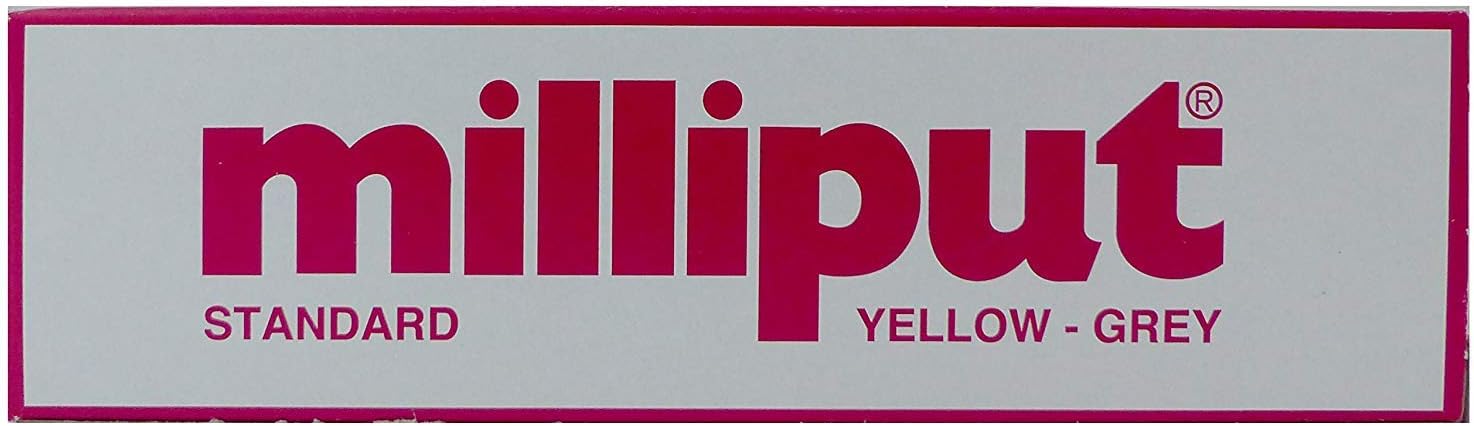 Standard 2-Part Self Hardening Putty, Yellow/Grey (Premium pack)
