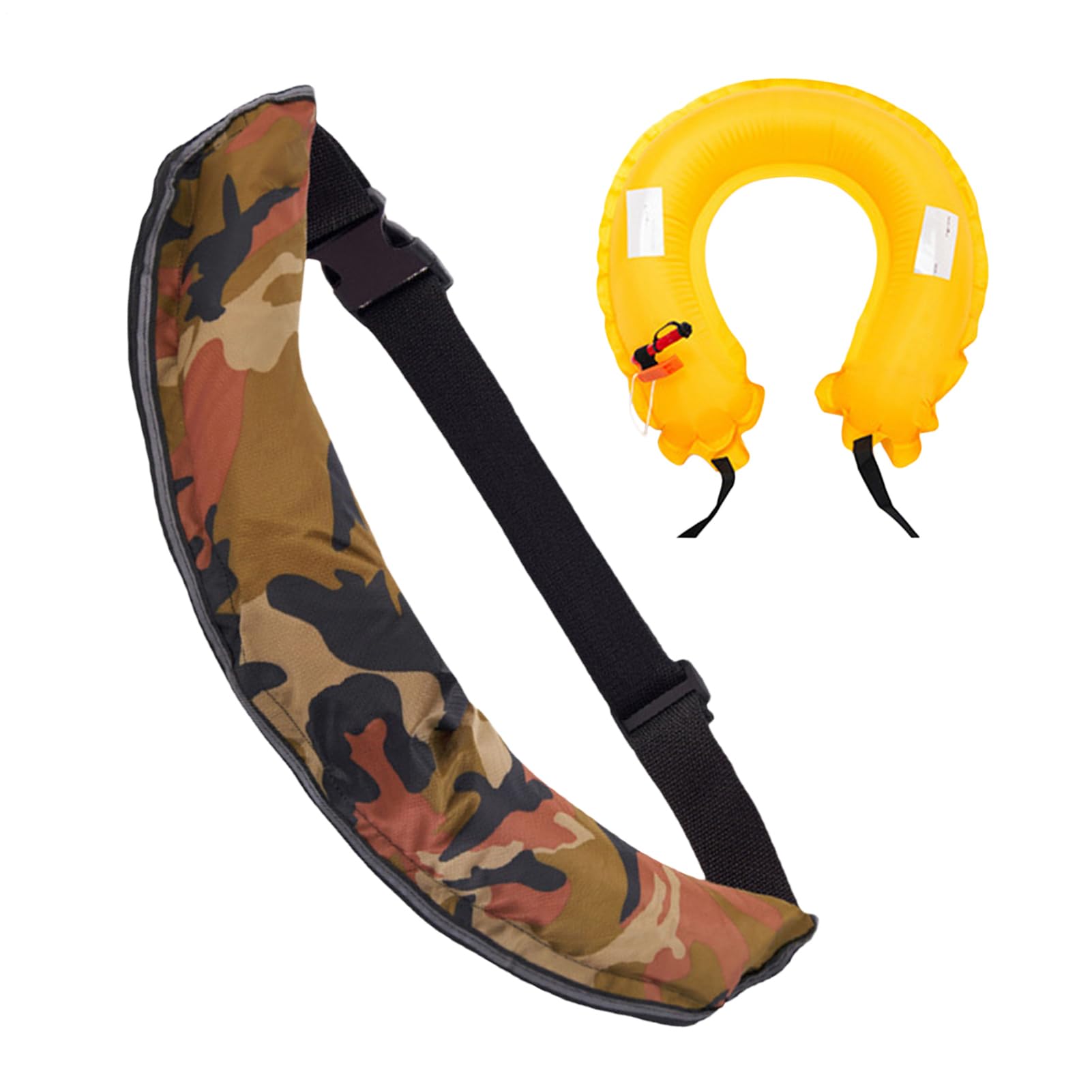 Cintura Salvagente Da Vita Regolabile Riflettente Con Fischietto Strumento | Borsello Da Cintura In Dotazione per Kayak, Pesca, , Sport all'aria aperta, Donne e Uomini