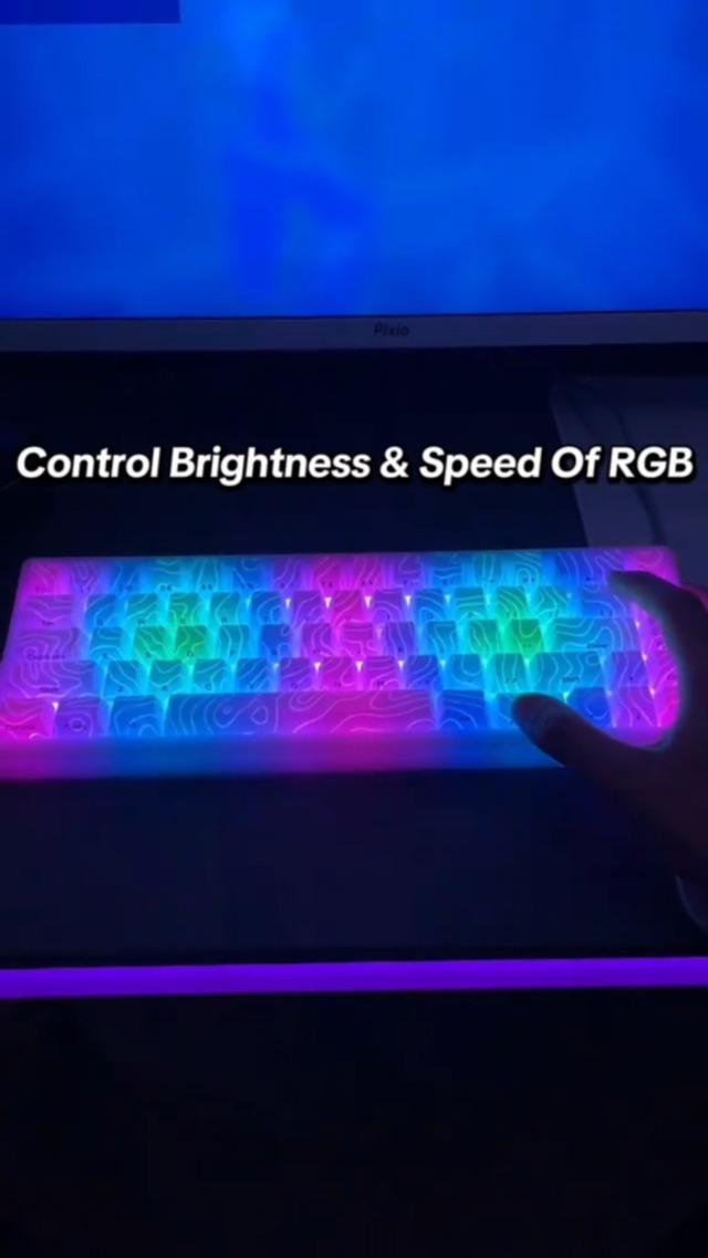 Amazon.com: HITIME x XVX M67 Wireless 60% Percent Keyboard, QMK
