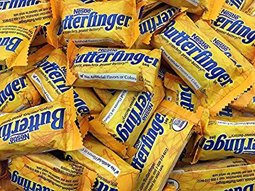 Butterfingers Candy, Butterfinger Snack Size Chocolate Bars, (Bag of 2