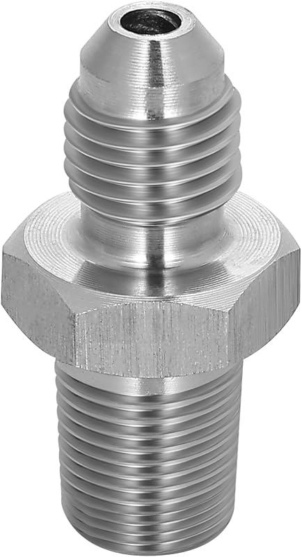 Adaptador de Conexão 3AN Macho para 1/8 NPT EVIL ENERGY em Aço Inoxidável – 1 unidade