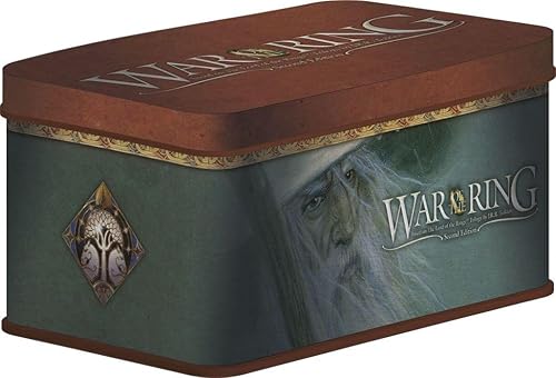War of The Ring - Caja de tarjetas y fundas de segunda edición – Versión Gandalf 120CT – Almacenamiento de tarjetas TCG TTRPG duradero y resistente