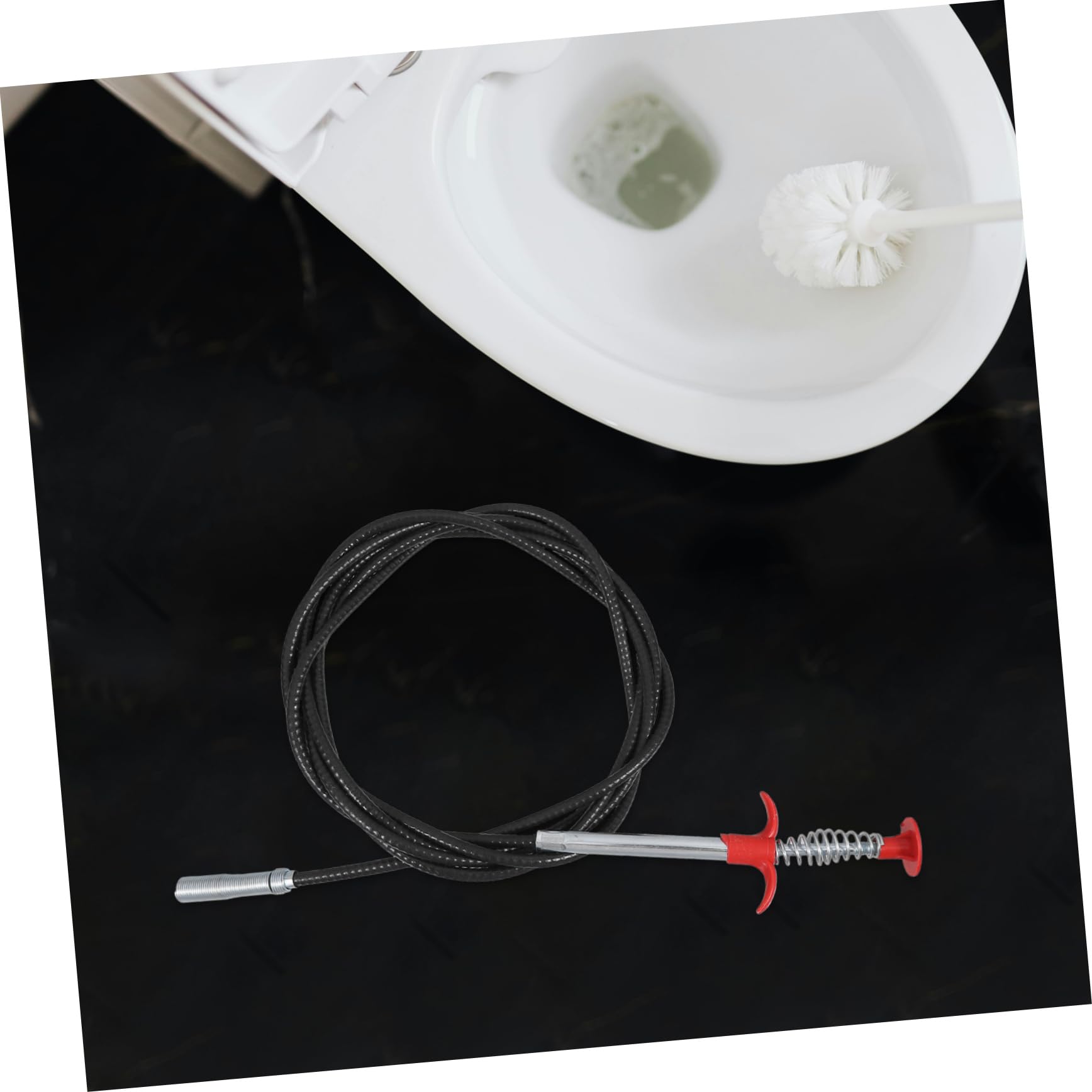 Cabilock Flexible Claw Grabber Pickup Tool 118.11in Drain for Kitchen Sink Sewer Toilet