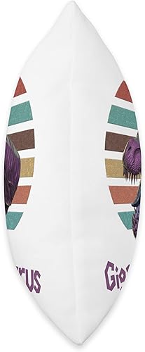 Miniatura 2 de Giganotosaurus Dinosaur Retro Father's Day 2024 Giganotosaurus Retro T rex Prehistoric Dinosaur Father's Day Throw Pillow, 18x18, Multicolor