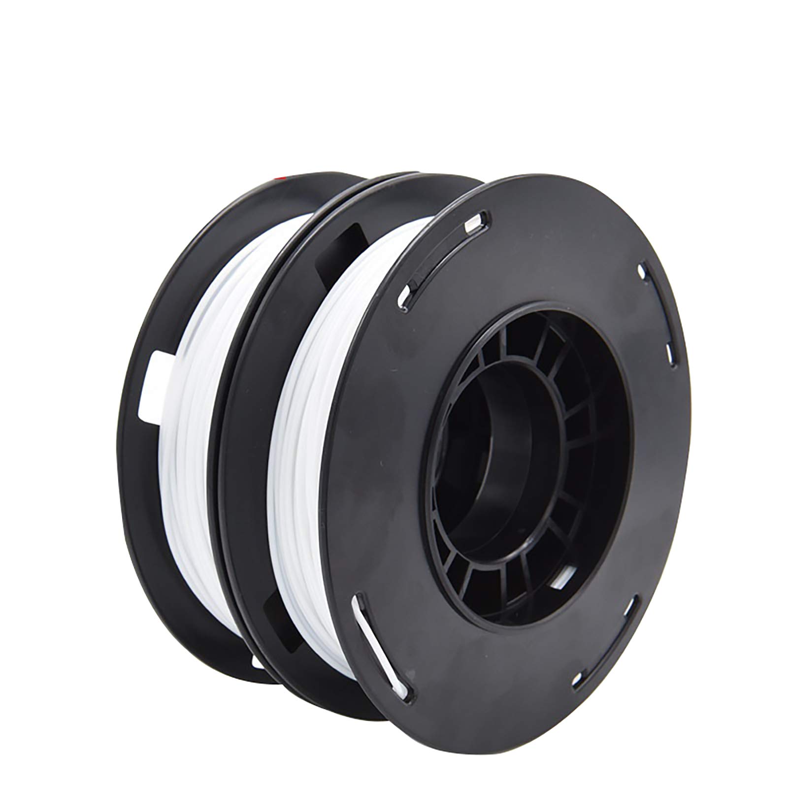 Filament ABS filament do drukowania 3D 0,2 kg szpula biały ABS przewodzący filament 0,2 kg, 1,75 mm na 2 rolkach