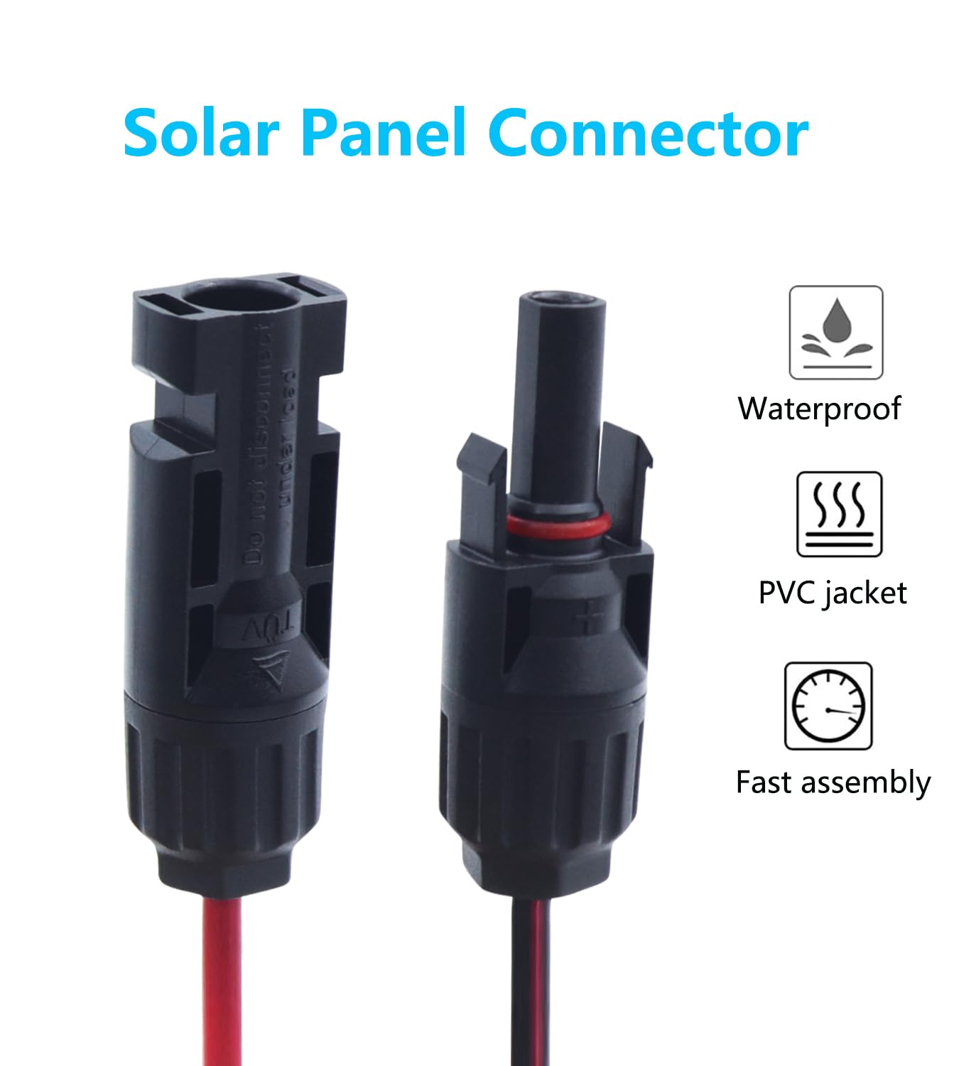 LANMINGLEL Batteriekabel Mit Alligator-Clip Auf Ringterminal – 3 M, 14 AWG, 20A Sicherung & Schalter