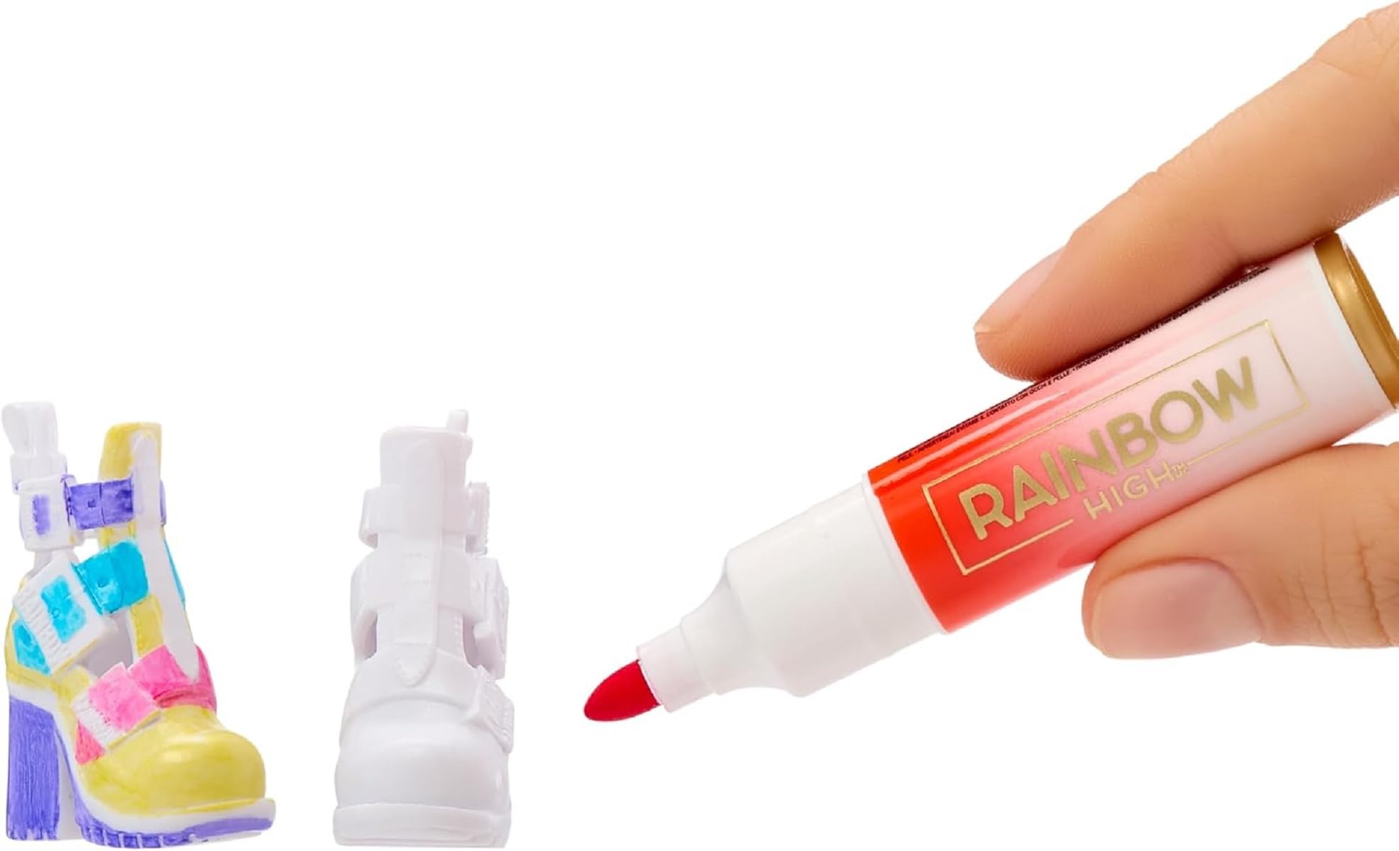 Rainbow High Air Brush & Create Fashion - Grijs Oog - Creëer en Spray