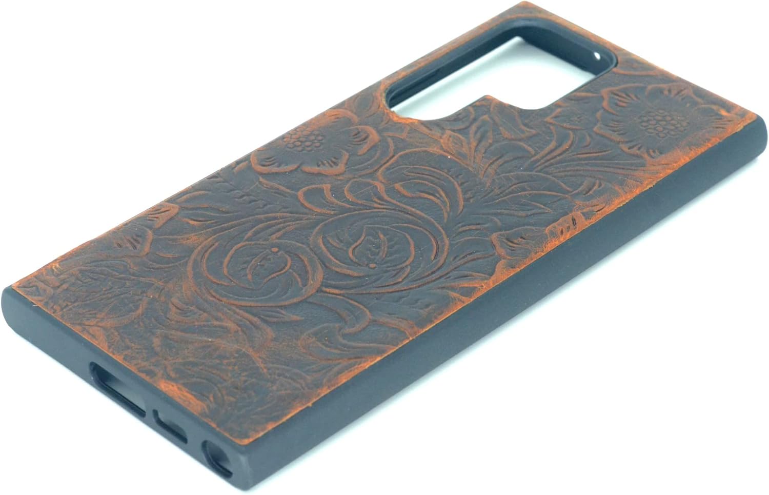 JJNUSA Handmade Leather Wallet Case for Samsung Galaxy s25 Ultra S24 S23 Ultra, S23+ s22 Ultra s25 Plus s26 Back Case