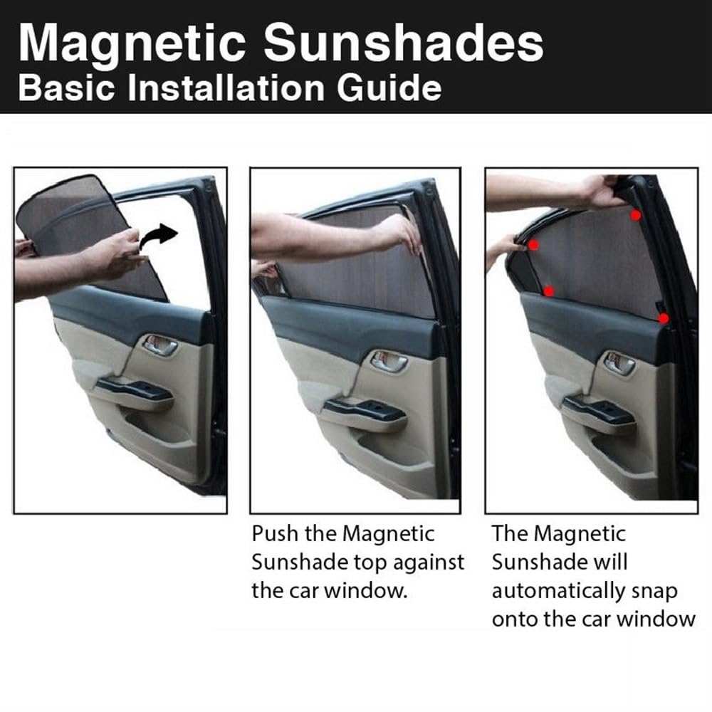 Pare-Soleil Voiture Bébé, Chaussette Voiture Soleil Par, 2 Pcs