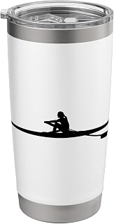 Rowing, rowing boat, crew, single scull rowing, woman Stainless Steel Insulated Tumbler