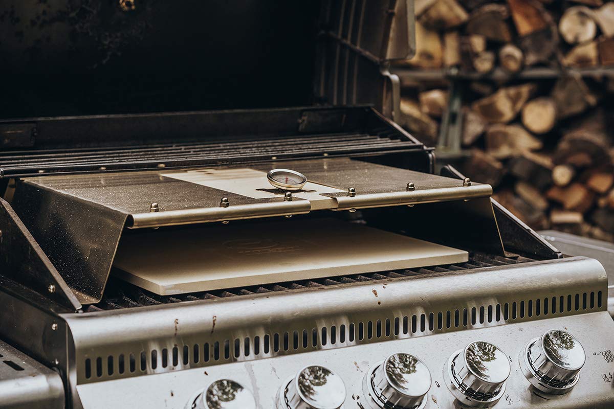 Pierre à Pizza Loco Bird Lot De 3 + Pelle - Pour Four Et Barbecue