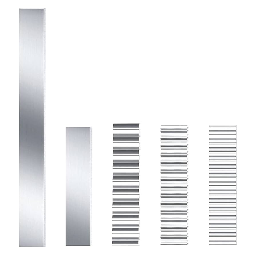 Polymer Clay Cutters, 5 Pcs Stainless Steel Flexible Clay Cutter Blade Slicer Cutting Slicing Tools For Clay Shaping Modelling Sculpting Diy Ceramic Pottery Craft Straight And Wave Silver 5 Pcs