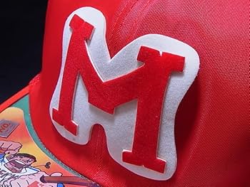 Amazon.co.jp: 昭和レトロ 当時物 ドカベン 明訓高校 野球帽 日本製