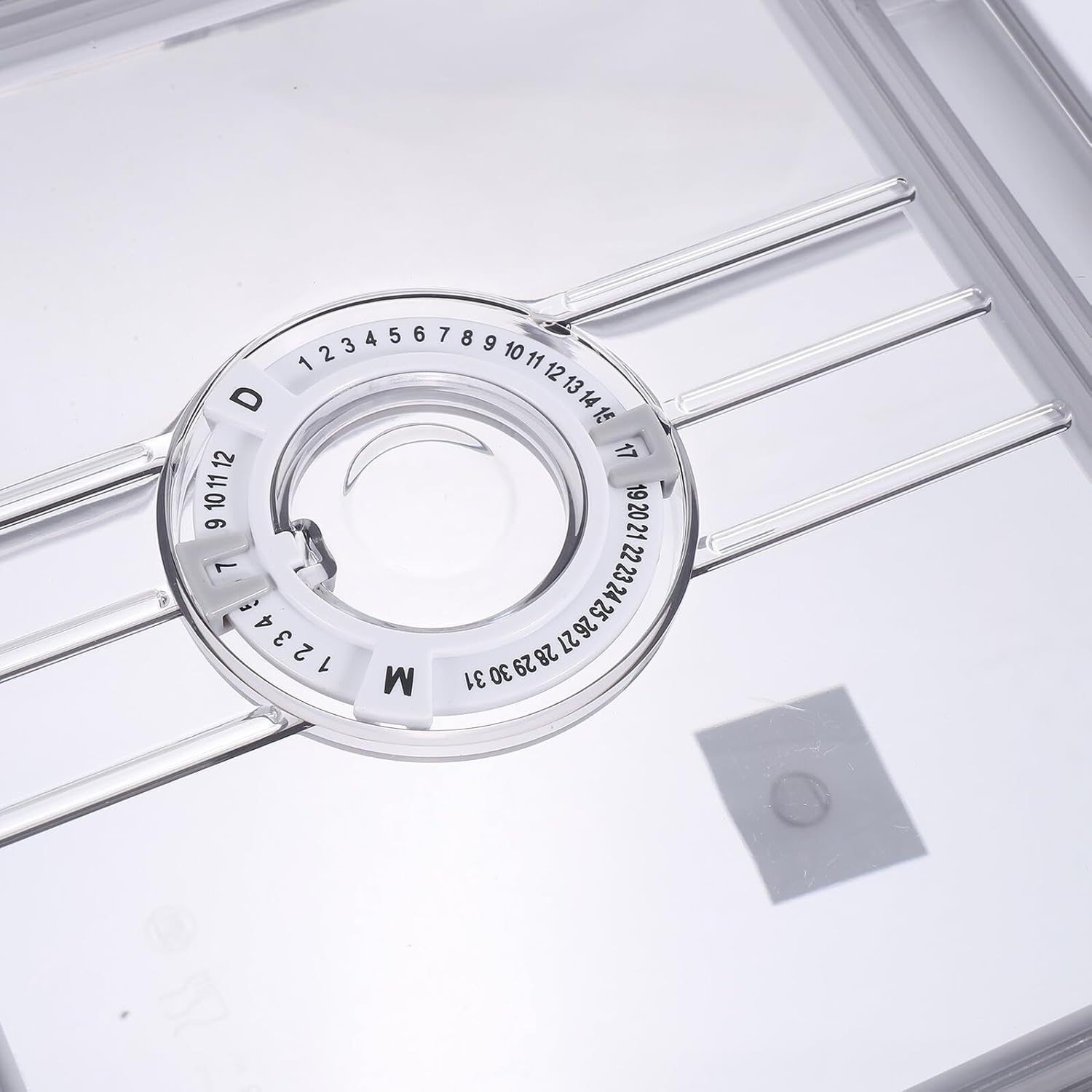 VALICLUD Airtight Rice Storage Container with Measuring Cup, Food Dispenser Bin for Kitchen Pantry, 5-pound Capacity Rice Organizer for Home and Pet Food