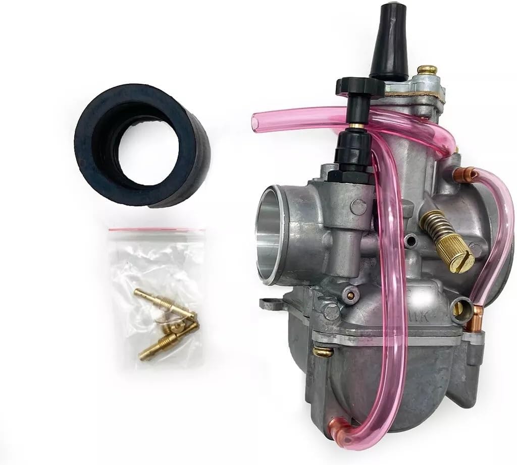 30mm for PWK for Flatslide for Power for Jet Carb Fits for KOSO for OKO for Moped for Scooter for Pit Carburetor Motorcycle Accessories