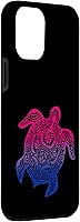 Vista 3 de Funda para iPhone 14 Pro Max Bisexual Pride Sutil Bi LGBTQ Orgullo Gay Lindo Tortuga LGBT