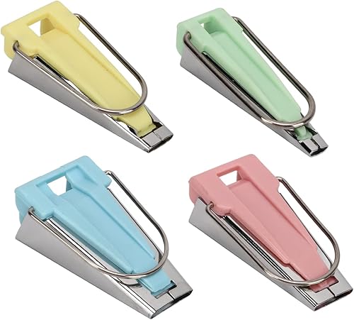 Kit de fabricación de cinta al bies de 4 tamaños, 1/4 pulgadas, 1/2 pulgadas, 3/4 pulgadas, 1 pulgada, kit de herramientas de acolchado para costura