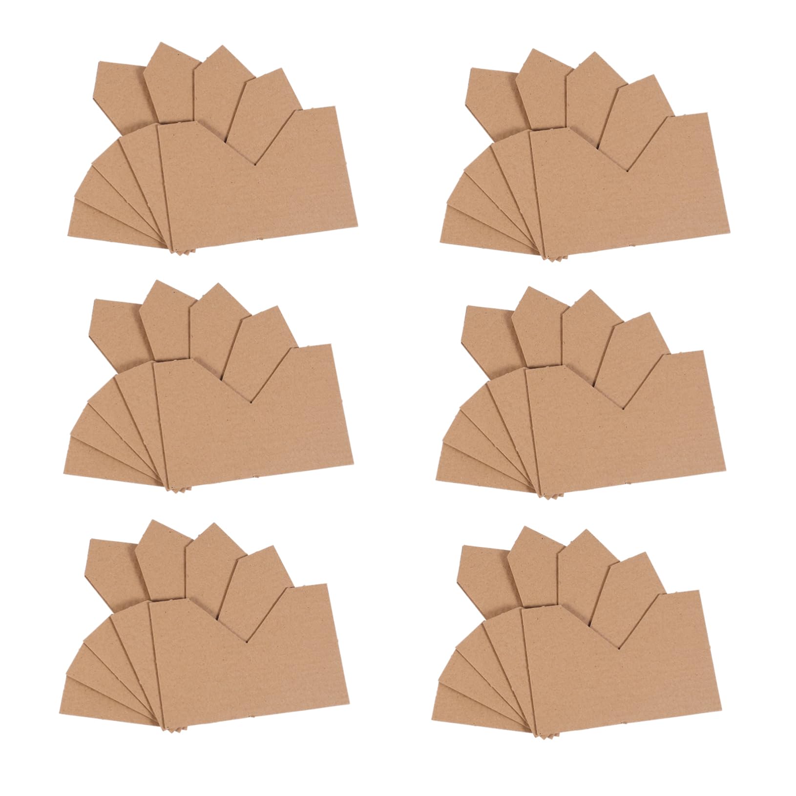 ULTECHNOVO 100pcs Picture Frame Paper Corner Protector Carton Menu Corners Protectors Cardboard Pallet Protector Packaging Protector Safety Guard Photo Frame Corner Guard for Picture Frame