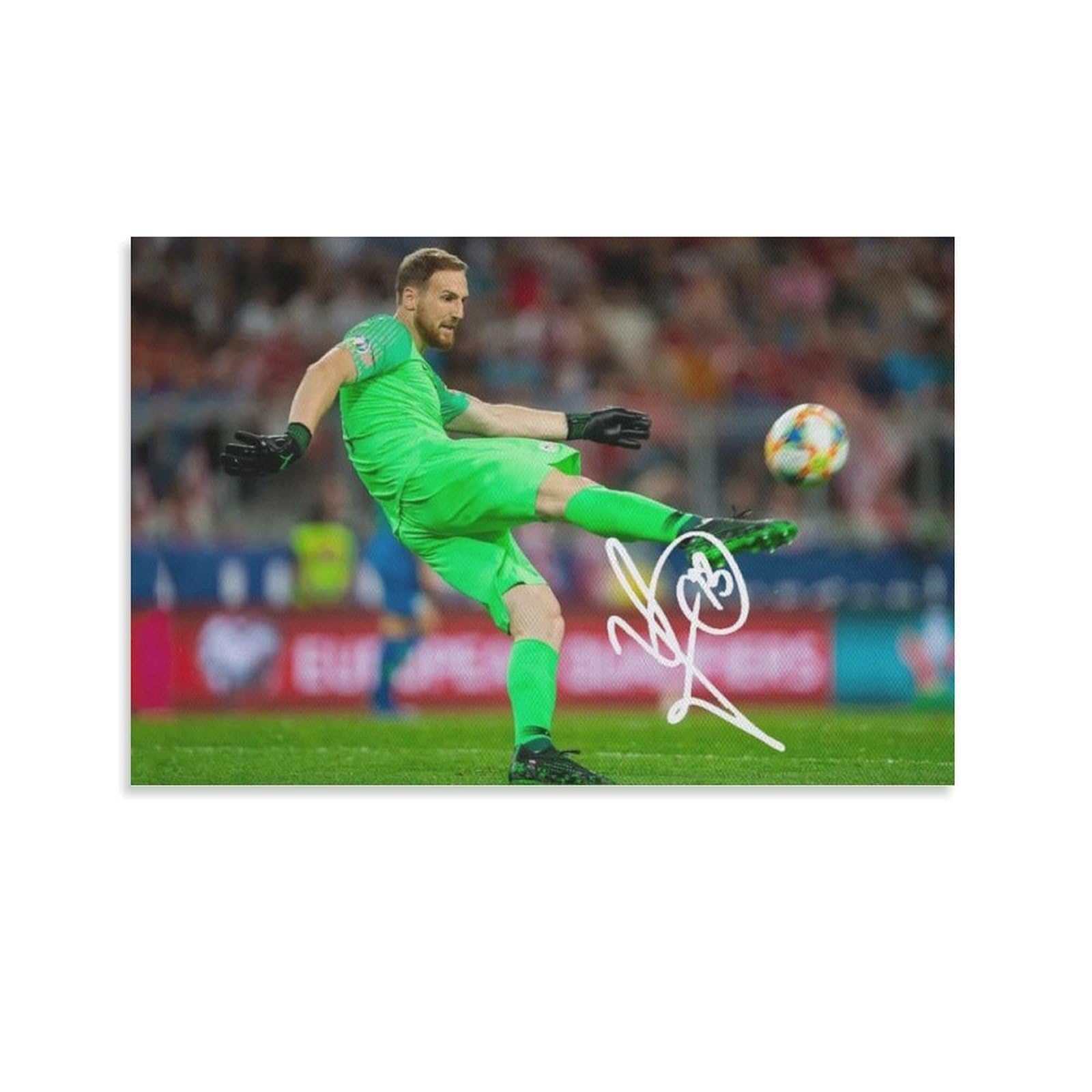 ASUIU Jan Oblak Canvas Poster Poster Painting Canvas Wall Art Living Room Posters Painting 12x18inch(30x45cm)