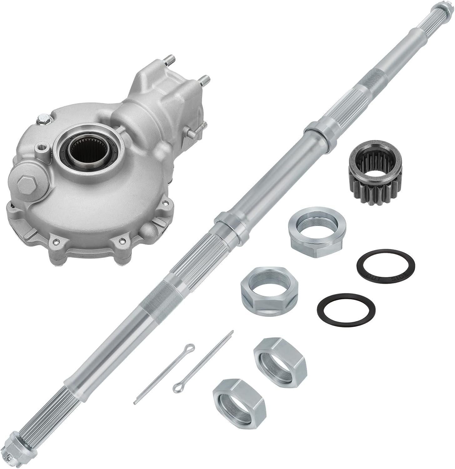 JAVIK Rear Wheel Axle Shaft Kit & Differential Final Gear Box for Honda ATV FourTrax 300 TRX300 TRX300FW 2x4 4x4 1993-2000