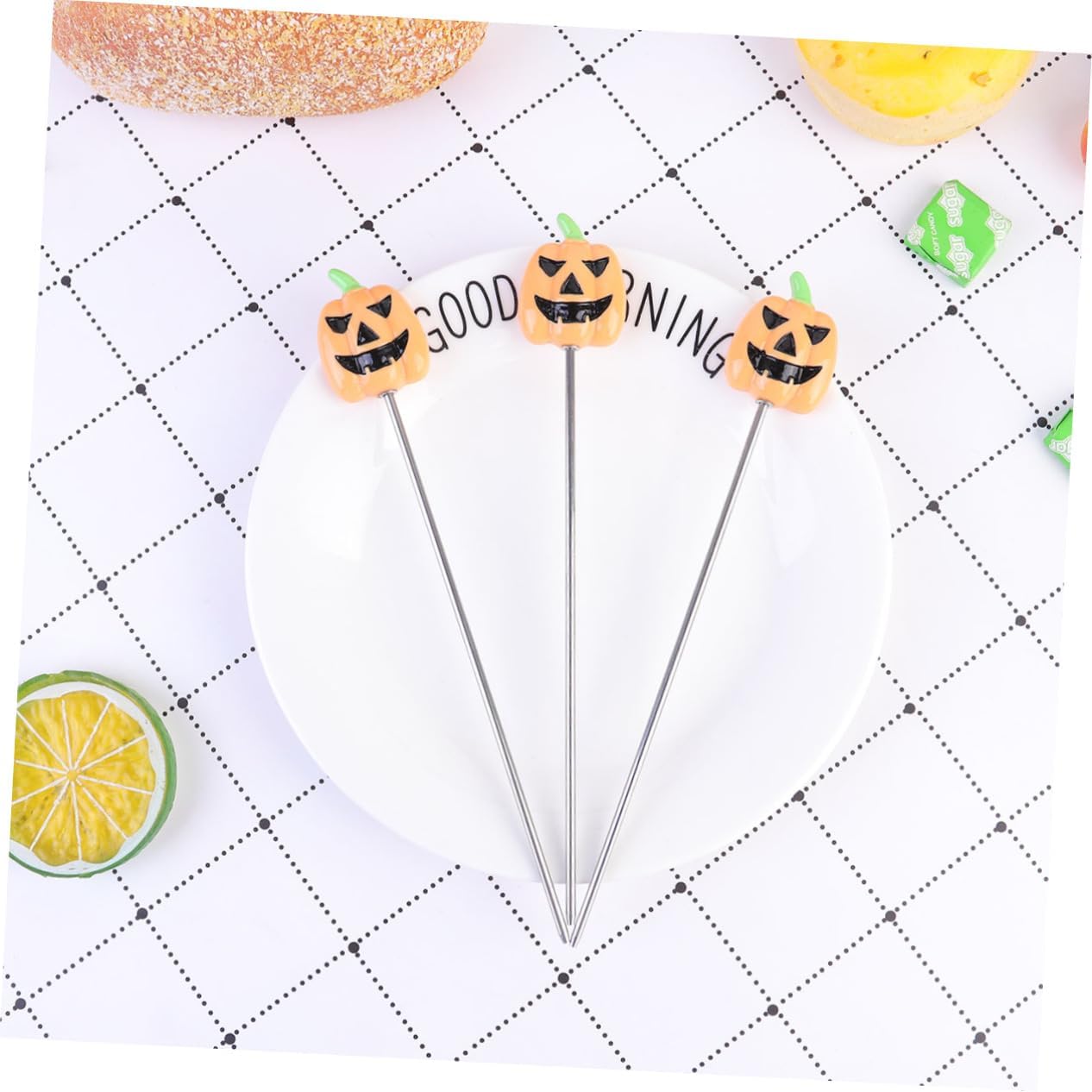 Stainless Steel Cake Testing Needle Set Baking Tool for Biscuit Cupcake Muffin Easy to Use Clean