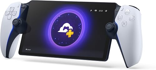 Playstation Sony, Lecteur à Distance Portal 5, Écran LCD Full HD de 8", Jeux en Streaming via Wi-Fi, Retour Haptique & Gâchettes Adaptatives, Couleur : Blanche - 2