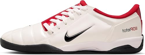 Nike Total 90 Baskets Homme 45 EU, White Black Gym Red, 45 EU