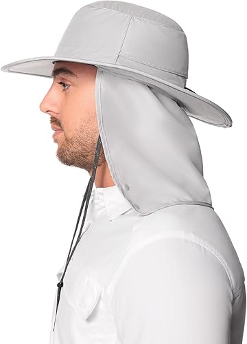 Miniatura 9 de Sombrero flotante para navegación con cuello  Protección solar UPF 50+  Convertible
