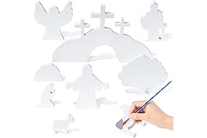 8pcs Easter Creche LDS