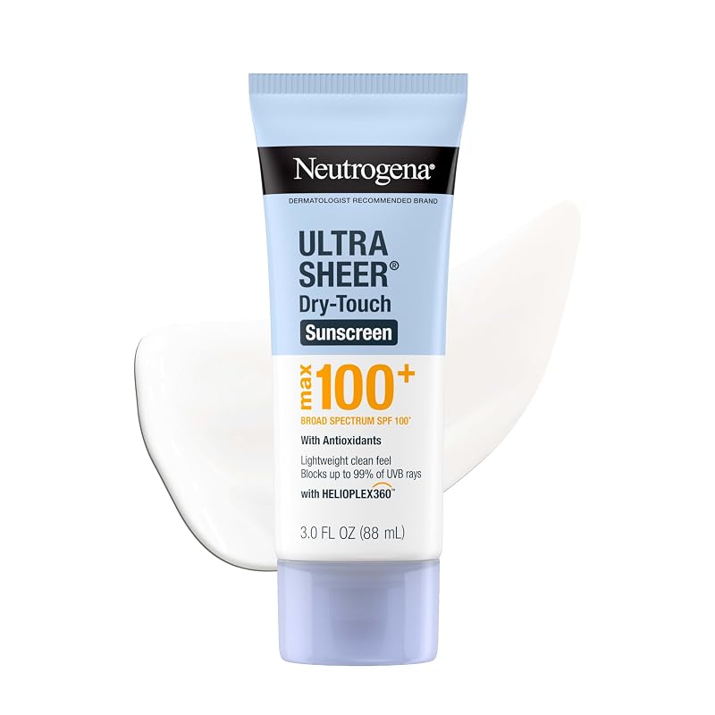 Neutrogena Ultra Sheer Dry Touch Loção Protetora Solar Corporal FPS 100+, 90 mL