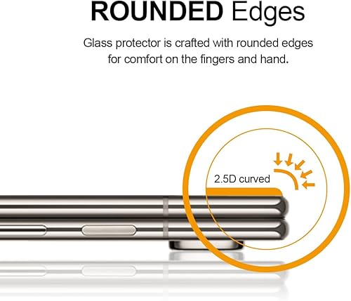 Miniatura 3 de Supershieldz Protector de pantalla de vidrio templado diseñado para Google Pixel Fold (solo pantalla frontal), antiarañazos, sin burbujas