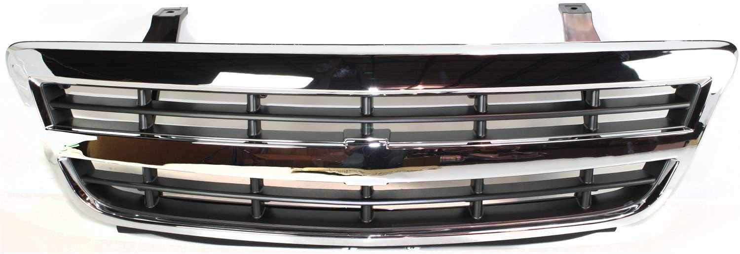 Garage-Pro Grille Assembly for CHEVROLET VENTURE 01-05 Chrome Shell/Ptd-Black Insert