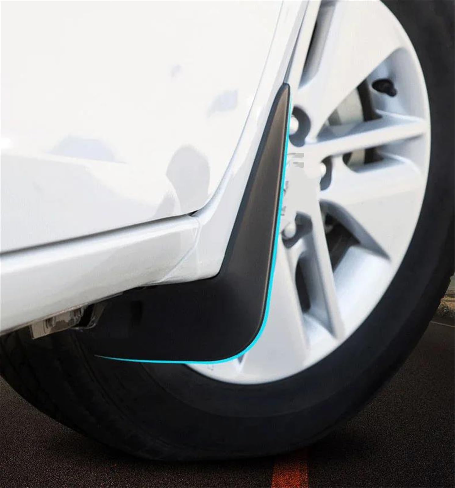 Auto Vorne Hinten Spritzschutz Für VW Für Tiguan L Für R Linie 2017 2018 2019 2020 2021 2022 Kotflügel Vorne Hinten Schmutzfänger Spritzen Schutz