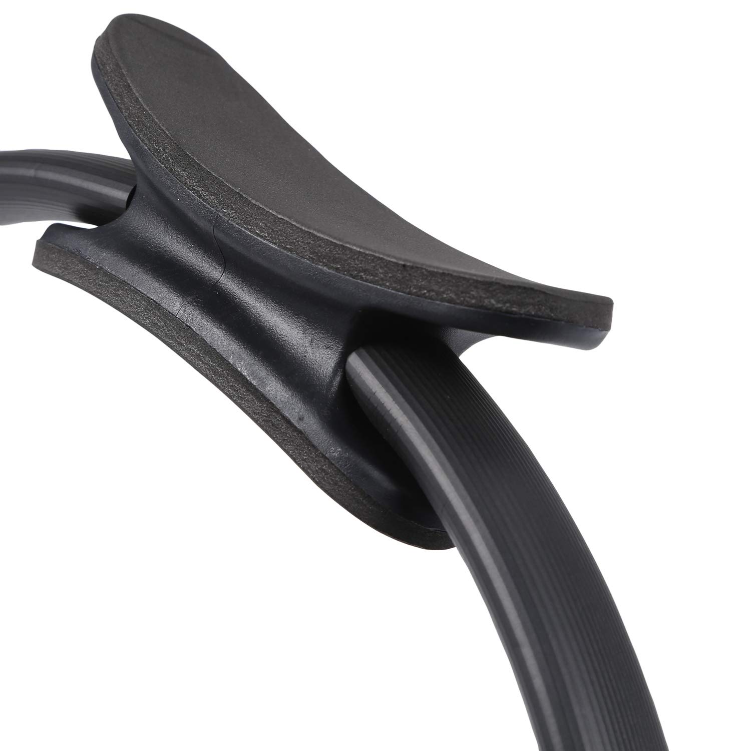 Anillo de Pilates Circulo magico Herramienta de Yoga de Fuerza Fitness Ejercicio de Deporte Corporal-Negro