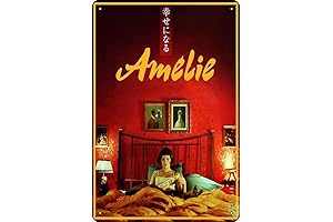 Amelie Movie Poster Classy Metal Tin Sign