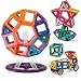 Babrit Building Block Magnetic Toys 78 Pieces Stacking Set Magnetic Building Blocks