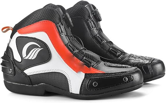 Hcclijo Motorcycle Boots Bota Motocross Motorbike Riding Shoes Racing Shoes Moto Boots Waterproof And Breathable