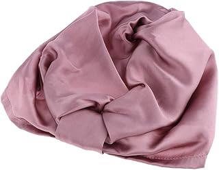 Baoblaze Seide Schlafmütze Nachtmütze Kopfbedeckung Schlafhaube Nachtkappe Nacht Mütze Hut für Haarpflege