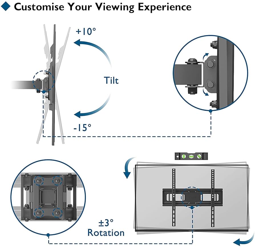 Amazon | BONTEC (ボンテック) フルモーションテレビウォール