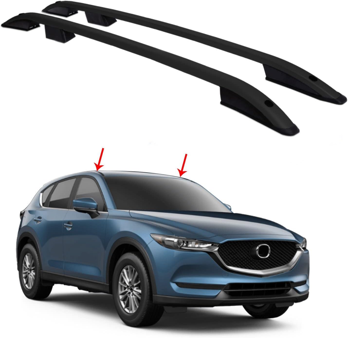 OMAC Car Accessories Roof Rack Side Rails Car Rooftop